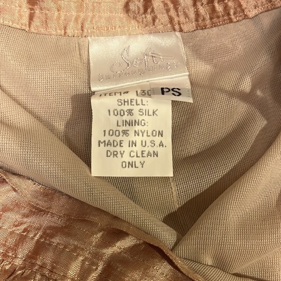 Soft Surroundings gold skirt sized PS - Picture 4 of 5